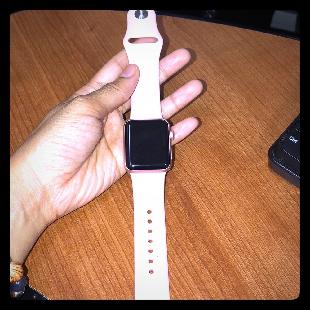 Pink Apple Watch